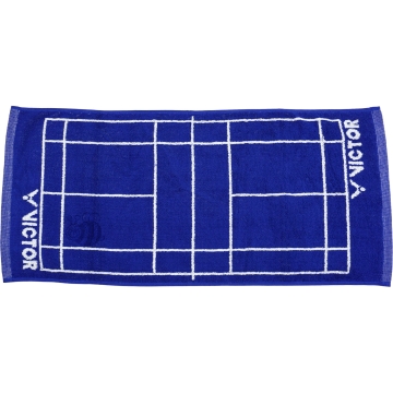 small-Victor-Handdoek-badmintonbaan-Blue/White-7507-1