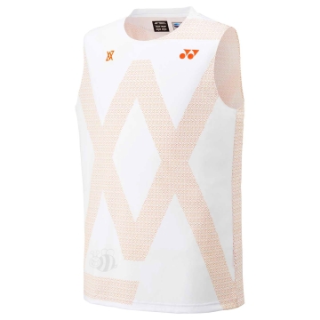 small-Yonex-T-shirt-10687-VA-Collection-White/Orange-Sleeveless-1