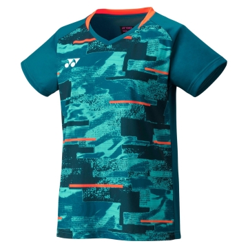 small-Yonex-T-shirt-YW0034EX-Blue/Green-Lady-1