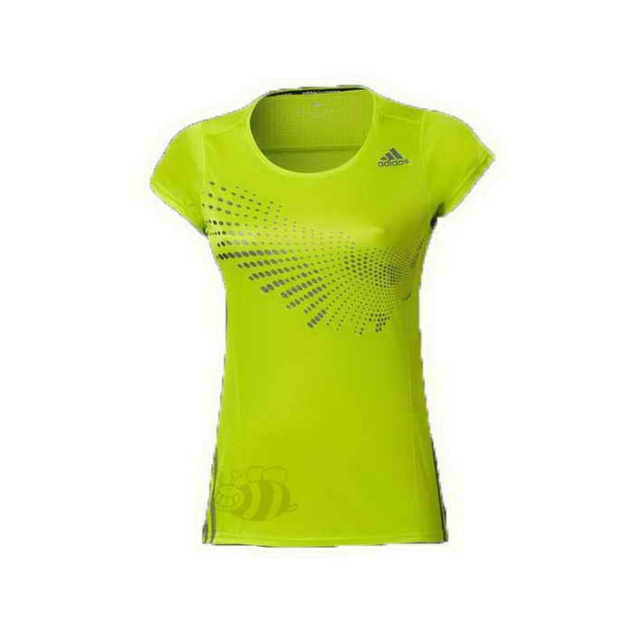 Adidas-T-shirt-BT-Graph-Tee-Yellow-Lady-1
