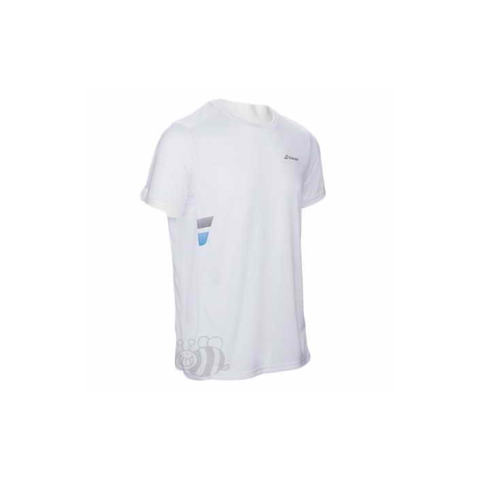Babolat-T-shirt-Core-Flag-Club-White-1