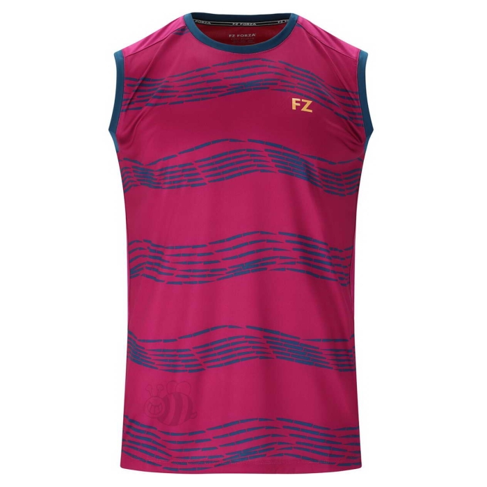 Forza-T-shirt-PR2507-M-Raspberry-Sleeveless-1