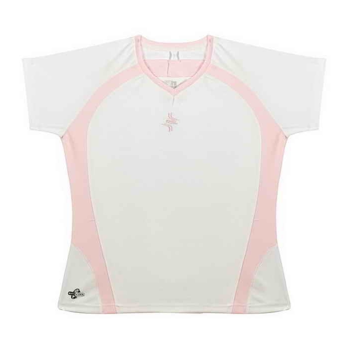 RSL-T-shirt-W101007-White/Pink-Lady-1