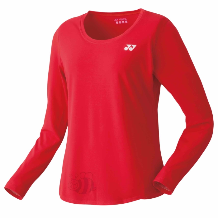 Yonex-T-shirt-16431-Red-Longsleeve-Lady-1