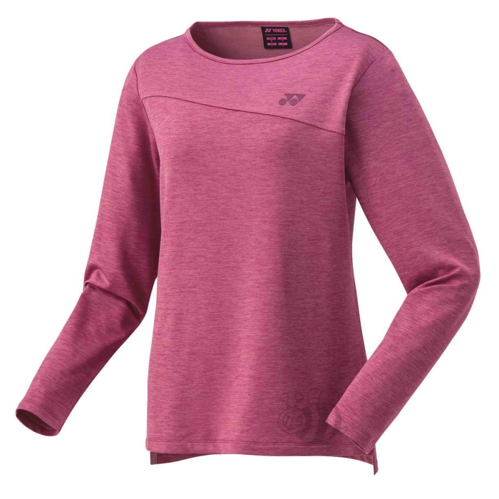 Yonex-T-shirt-16613-Pink-Longsleeve-Lady-1