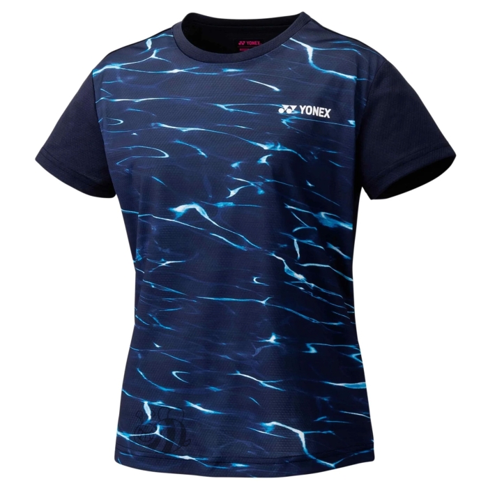 Yonex-T-shirt-16640-Navy-Blue-Lady-1