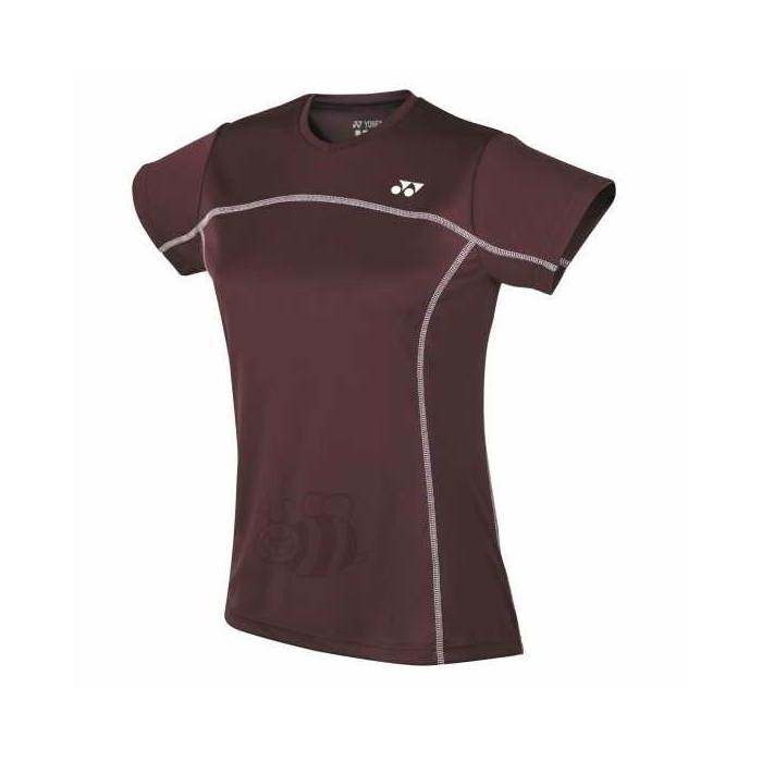 Yonex-T-shirt-YTL1-Wine-Red-Lady-1