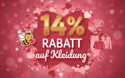 Valentins-Special bei BeeS: 14% Rabatt auf Badmintonbekleidung!
