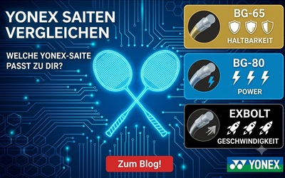 Welche Yonex-Saite passt zu Deinem Spiel?